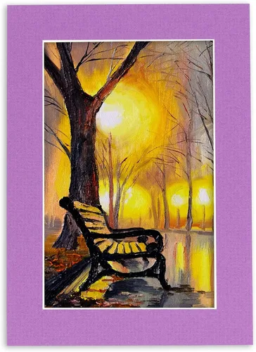 Miniatura 314 de 8.5x11 Mat for 11x14 Frame - Precut Mat Board Acid-Free Brown 8.5x11 Photo Matte Made to Fit a 11x14 Picture Frame, Premium Matboard for Family