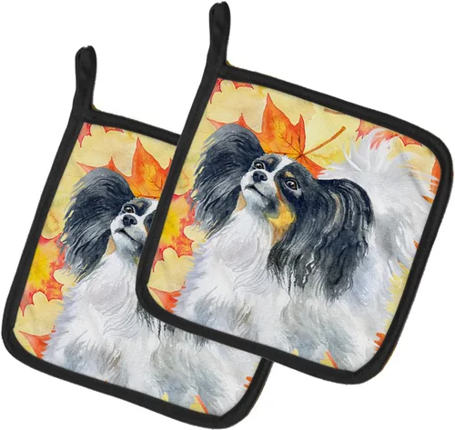 Miniatura 76 de Caroline's Treasures BB9655PTHD - Juego de soportes para ollas de cocina resistentes al calor, almohadillas calientes para horno, 7 1/2 x 7 1/2