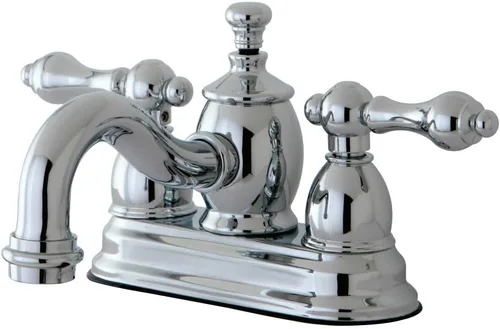 Miniatura 3 de Kingston Brass KS7105AL Grifo de baño central de 4 pulgadas, bronce aceitado Oil Rubbed Bronze