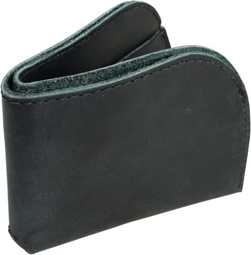 Miniatura 4 de Hide Drink Cartera plegable de cuero con bolsillo frontal capacidad para hasta 4 tarjetas más billetes planos organizador de efectivo accesorios