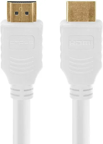 Miniatura 6 de Cmple - Cable HDMI de alta velocidad HDTV Ultra-HD (UHD) 3D, 4K @60Hz, 18Gbps 28AWG HDMI Cable de retorno de audio de 15 pies, negro