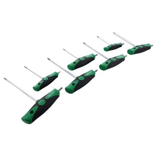 Miniatura 2 de Wiha 36497 Llave Torx con mango en T con agarre acolchado y destornillador lateral, multicolor, 17.272 pulgadas de largo x 28.448 pulgadas de ancho