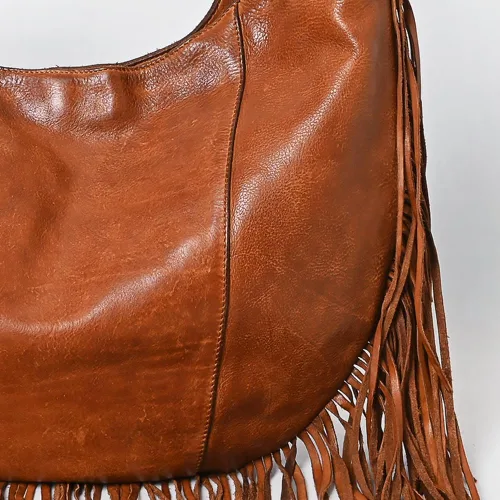 Miniatura 4 de SPAGHETTI WESTERN Bolso Hobo de cuero de grano completo - SWC127 Bolso Hobo Bolso Hobo de cuero Bolso de cuero de grano completo Bolso de cuero