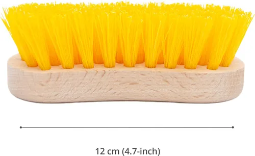 Miniatura 2 de Cepillo de cerdas rígidas, cepillo para limpieza profunda, cepillo de mano con cerdas duras, cepillo de nailon utilitario para interiores