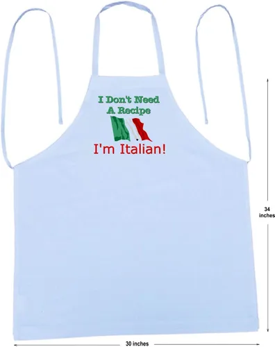 Miniatura 4 de I Don't Need A Recipe - Delantal italiano Delantal lindo chef