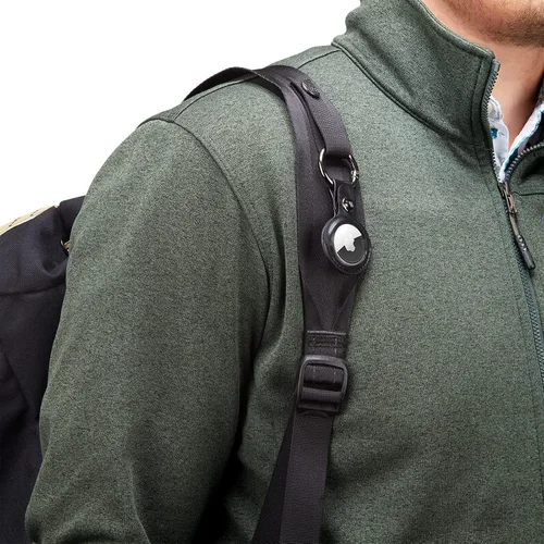 Miniatura 11 de Case-Mate Llavero AirTag – Llavero de cuero vegano duradero con clip de anillo resistente – Funda protectora para AirTag para collar de perro