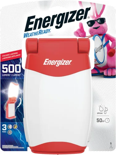 Energizer Linterna LED plegable para campamento, IPX4, resistente al agua, para campamento, pesca, al aire libre, corte de energía, luces compactas