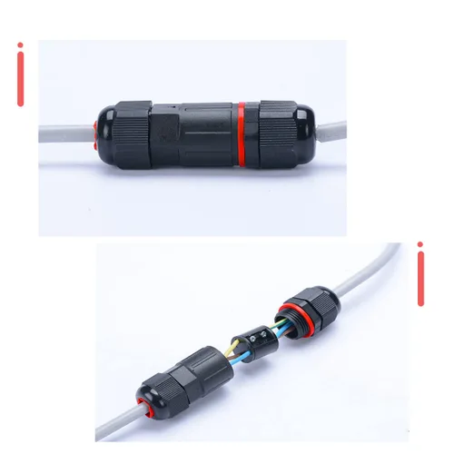 Miniatura 5 de 2 cajas de conexiones eléctricas impermeables IP68 para exteriores, conectores de cable subterráneo, cajas de conexiones para cables de 2 o 3 pines