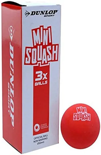 Miniatura 2 de Dunlop Sports Mini pelota de squash Naranja (Edades 7 a 10)