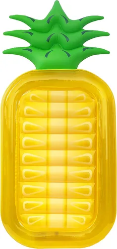 Greenco Flotador inflable gigante para piscina, flotadores inflables para piscina, balsa inflable para verano, tumbona gigante de piscina,