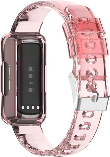 Miniatura 3 de Funda protectora con correas compatibles con Fitbit Luxe/Inspire 2/Inspire/Inspire hr/Ace 2/Ace 3, bonita correa de reloj suave para hombres