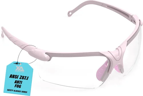 Miniatura 15 de Xaegistac Gafas de disparo con estuche Gafas de seguridad antivaho para cazadores para adultos Amarillo
