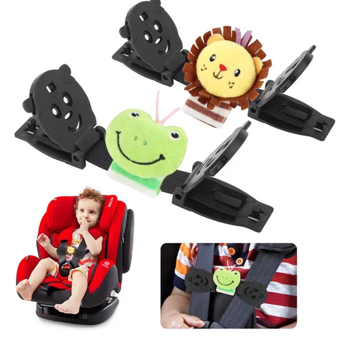 Miniatura 12 de Arnés Antiescape para Bebé con Clip de Pecho con Hebilla, Previene que los Niños/Pequeños Saquen sus Brazos de Sillas Altas/Cochecitos/Riendas