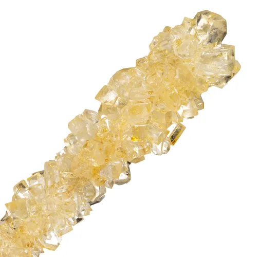 Miniatura 6 de Gold and Red Rock Candy Palitos de azúcar – 12 caramelos dorados y rojos envueltos individualmente – Sabor original de azúcar y fresa