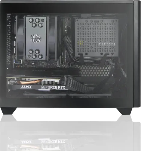 Miniatura 4 de Q-Box Mini Series PC - AMD Ryzen 5 5600G Cezanne 6-Core 3.9 GHz con AMD Radeon Graphics Gaming Cooler 16 GB DDR4 1TB SSD Windows 10, negro