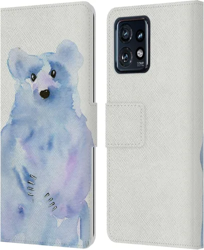 Miniatura 16 de Head Case Designs Officially Licensed Wyanne Quiet Creative Animals 2 Leather Book Wallet Case Cover Compatible with Motorola Moto Edge 40 Pro