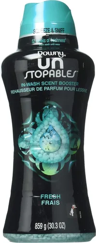 Miniatura 22 de Downy Unstopables - Perlas potenciadoras de aroma para lavar la ropa, frescas, 18.2 onzas