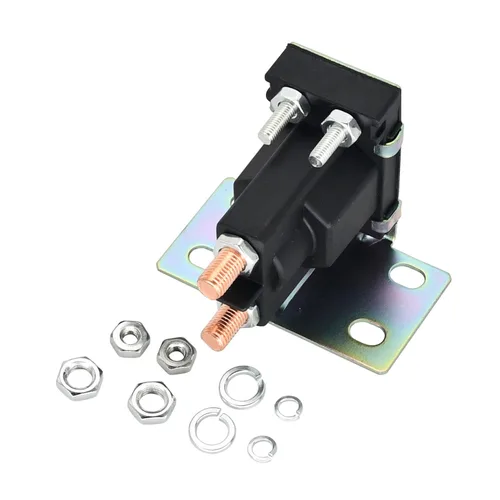 Miniatura 3 de Solenoide de arranque 12V AM104036 compatible con John Deere Lawn Tractor 111H 112L 108 116 STX30 STX38 STX46 cortacésped de montar GX75 GX95 R70