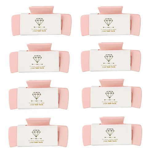 Miniatura 15 de 8 piezas de regalos de propuesta para dama de honor, juego de 8 pinzas de cabello de 10.4 cm cuadrados para despedida de soltera, ideas de regalo