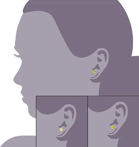 Miniatura 5 de JewelrieShop - Juego de aretes de tuerca de acero inoxidable con circonitas cúbicas y perlas de imitación, 3 pares de 0.236 in