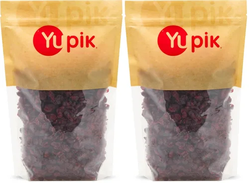 Miniatura 8 de Yupik Arándanos secos, 2.2 libras (35.2 onzas), frutas enteras secas, afrutadas y ácidas, regordetas y masticables, fuente de fibra, aperitivos