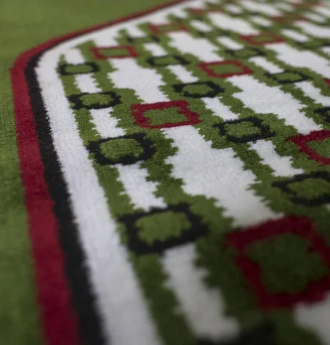 Miniatura 3 de Modefa Janamaz Sajada - Alfombra de oración islámica turca para múltiples personas para la familia, alfombra grande de reunión y oración en grupo