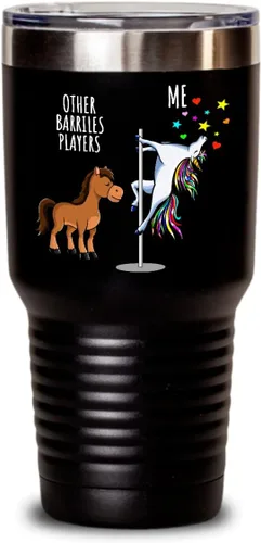 Miniatura 7 de Unicorn Barriles Tumbler Funny Gift For Musician Women Her Other Players Me Cute Birthday Present Magical Joke Quote Gag Insulated Cup With Lid