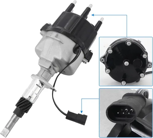 Miniatura 4 de Distribuidor de encendido para Jeep Cherokee Wrangler Grand Cherokee 4.0L Compatible con TJ L6 1994-1997 Sustituye a 56027028 4723067 DST4696