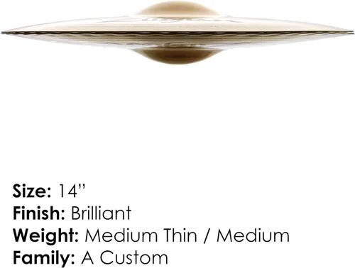 Miniatura 2 de Zildjian A20550 14" A Custom Mastersound Hi-Hats Platillos
