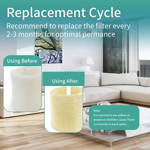 Miniatura 8 de Filtro humidificador MAF2 compatible con Aircare MA0800, MA0600, Kenmore 17006, 15408, Esscik Air MiostAIR MA0800, MA0600, 3 paquetes