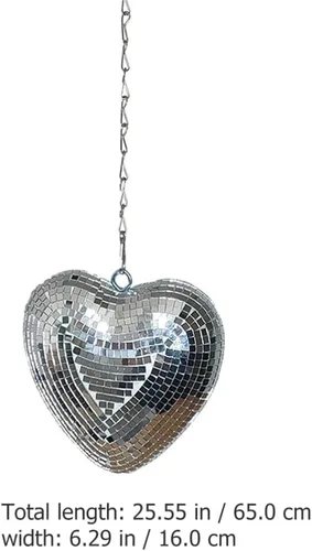 Miniatura 2 de VILLCASE Bola de discoteca para bar, bola de discoteca, colgantes, decoración de bola de discoteca reflectante, decoración de bola de discoteca