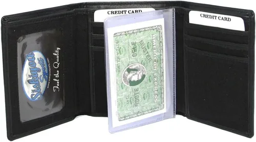 Miniatura 3 de Siskiyou Sports NFL unisex Leather Tri-fold Wallet