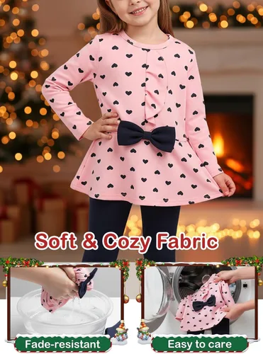 Miniatura 4 de Adorable ropa para bebé, 2 piezas para niña
