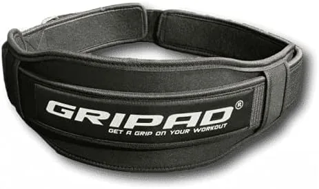 Gripad Cinturón ajustable para levantamiento de pesas deportivo, cinturón ajustable para hombres y mujeres, hebilla ligera, entrenamiento, peso