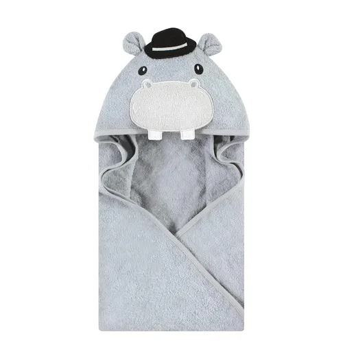 Miniatura 31 de Hudson Baby Toalla unisex de algodón con capucha con cara de animal para bebé, abeja amarilla, talla única Amarillo Bee