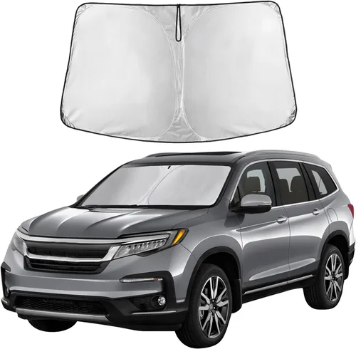 Miniatura 289 de EcoNour Parasol para parabrisas compatible con Hyundai Tucson 2016-2019 2020 2021, visera solar para parabrisas delantero y ventana, bloqueador