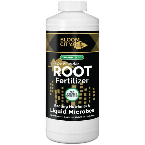 Miniatura 8 de Estimulante orgánico de raíces, fórmula de salmón y algas marinas, rico en microbios y micorrizas de Bloom City, 1/2 pinta (8 oz)