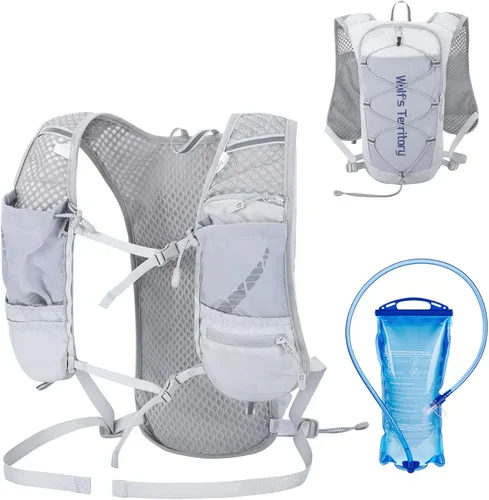 Miniatura 15 de Azarxis Hiking Hydration Pack 5L Running Backpack Daypack Vest with 2L Water Bladder for Women Men Cycling Biking Trail Race