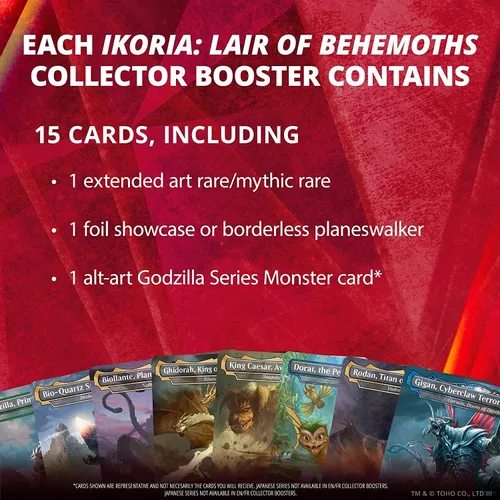 Miniatura 2 de Magic: The Gathering Ikoria: Lair of Behemoths Collector Booster Box Cartas especiales de coleccionista