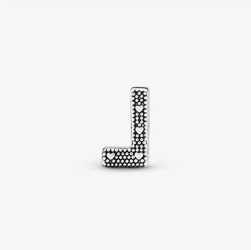Miniatura 6 de Colgante de plata de ley 925 con letra PANDORA