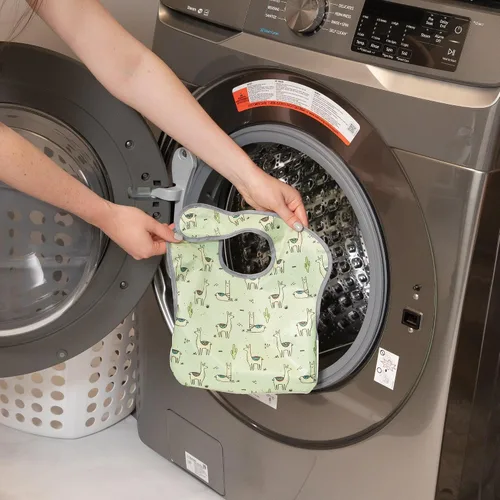 Miniatura 6 de Bumkins Baberos para niña o niño, SuperBib para bebés y niños pequeños de 6 a 24 meses, esenciales imprescindibles para comer, alimentar, A6 No
