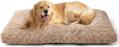 Miniatura 15 de EHEYCIGA Cama lavable para perros medianos para jaula de 29 x 21 pulgadas, almohadilla reversible para perreras para perros con un peso de hasta 35