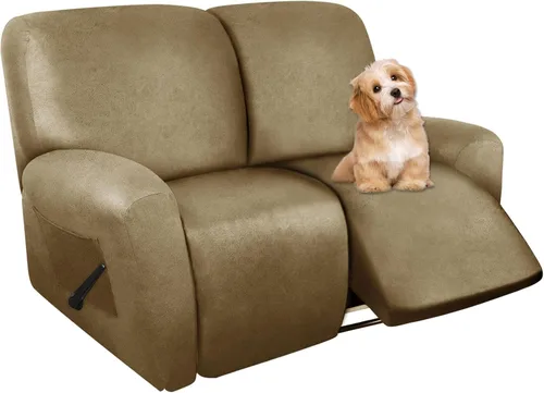 Miniatura 82 de molasofa Fundas de cuero para sillas reclinables, fundas para sillas reclinables grandes para silla reclinable, 4 piezas, fundas lavables que se
