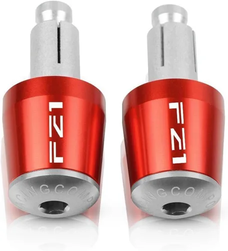 Miniatura 12 de Empuñaduras para manillar de motocicleta de 7/8 pulgadas, 0.866 in, tapón para Yamaha FZ1 FAZER FZ1N FZ1S FZS1000 S 2001-2015 2014 FZ-1 extremo