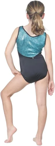 Miniatura 2 de Maillot de gimnasia sin mangas para niñas de competición y de 18 pulgadas a juego (muñeca no incluida)