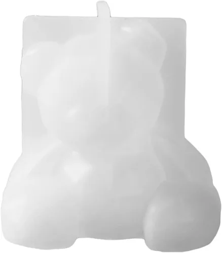 Miniatura 7 de Molde de oso 3D para manualidades, adornos de resina epoxi, colgante colgante, decoración del hogar, molde de fundición, molde de silicona