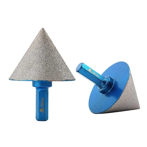 Miniatura 16 de Brocas biseladoras de diamantes, brocas avellanadas de diamante, 4/5 pulgadas (0.787 in), ampliación, pulido, agujeros exsit para azulejos