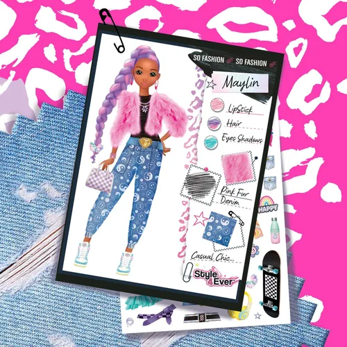Miniatura 8 de Canal Toys Estilo 4 Ever - Estudio de diseñador de moda - Dibujo de moda - a partir de 6 años - OFG 276, blanco