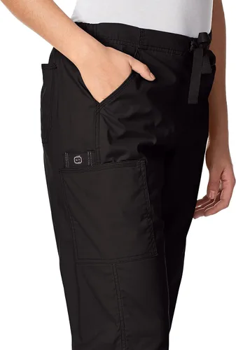 Miniatura 2 de WonderWink WonderFLEX-Pantalón largo para mujer con bolsillos.