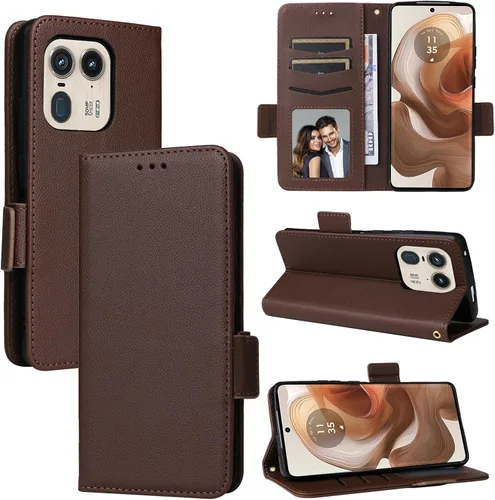 Miniatura 234 de Funda de piel sintética compatible con Motorola Moto E22 4G, funda de piel sintética compatible con Motorola Moto E22i 4G, color negro